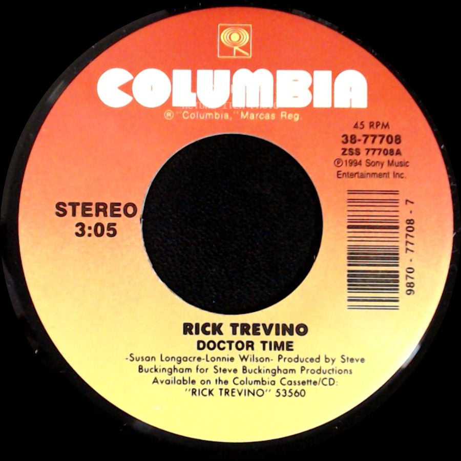 Rick Trevino - What I'll Know Then / Doctor Time side B