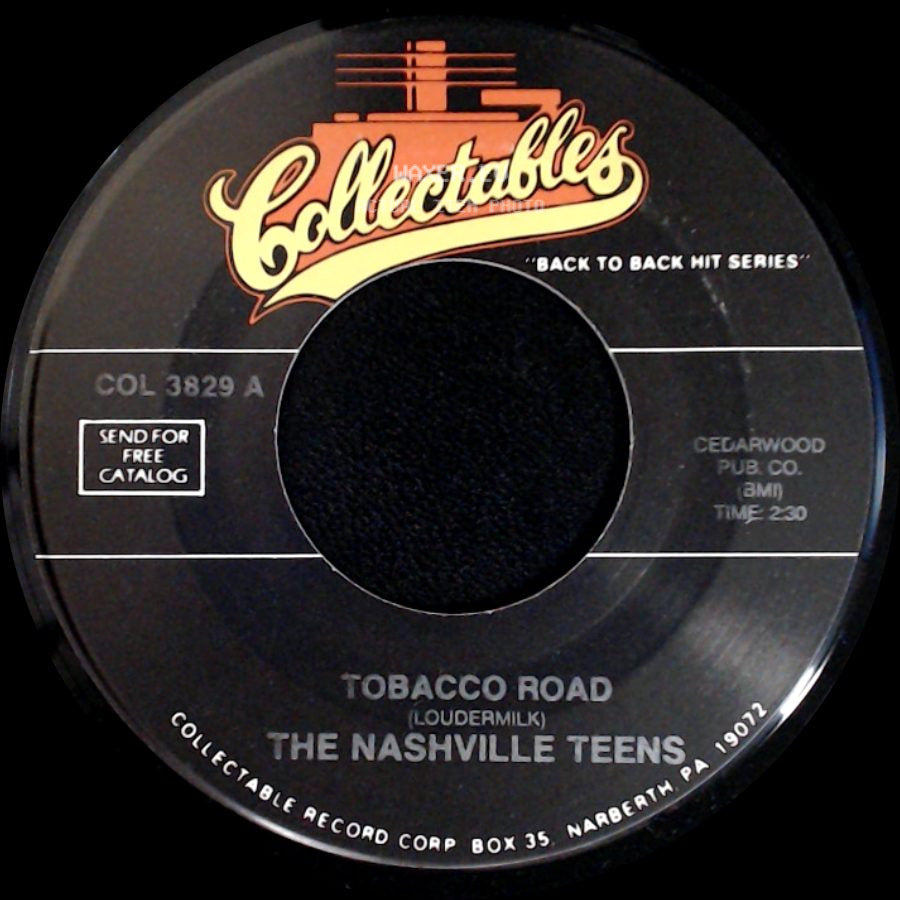 The Nashville Teens / The Troggs - Tobacco Road / A Girl Like You side A