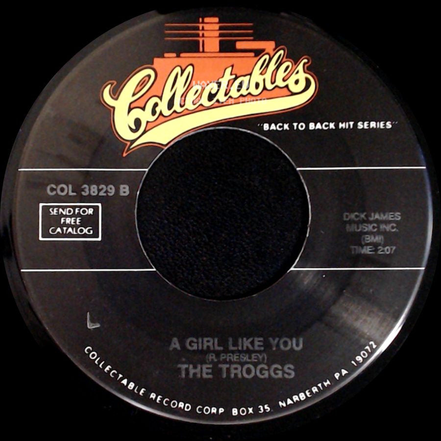 The Nashville Teens / The Troggs - Tobacco Road / A Girl Like You side B