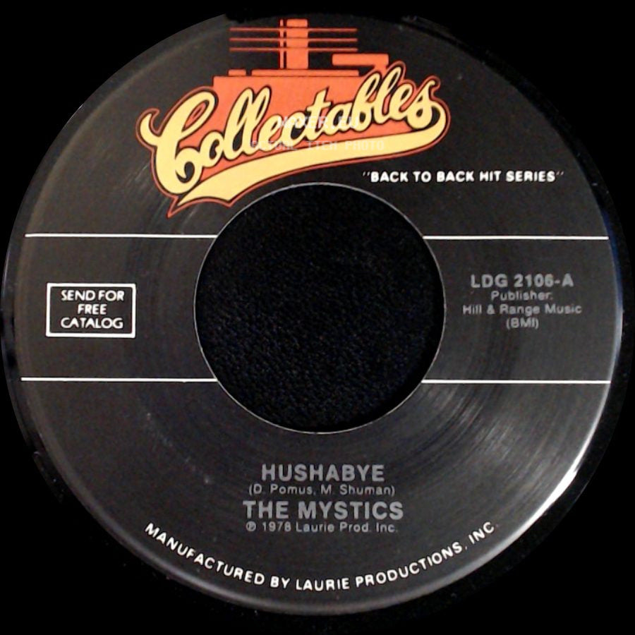 The Mystics / The Passions - Hushabye / Gloria side A