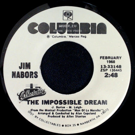 Jim Nabors - Time After Time / The Impossible Dream side B