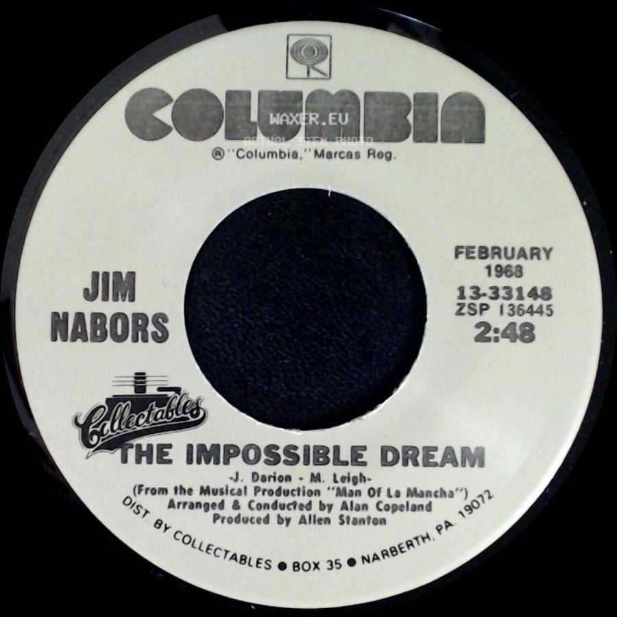 Jim Nabors - Time After Time / The Impossible Dream side B