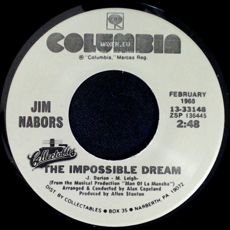 Jim Nabors - Time After Time / The Impossible Dream side B
