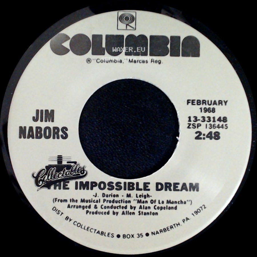 Jim Nabors - Time After Time / The Impossible Dream side B