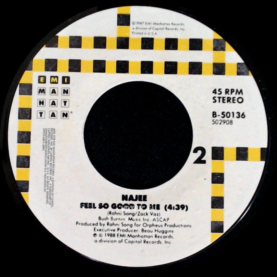 Najee - Personality (Edit) / Feel So Good To Me side B