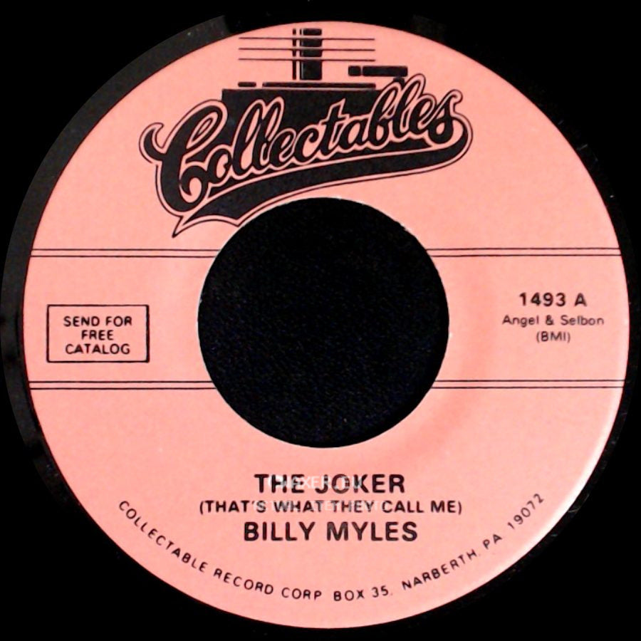 Billy Myles - The Joker (That's What They Call Me) / Honey Bee side A