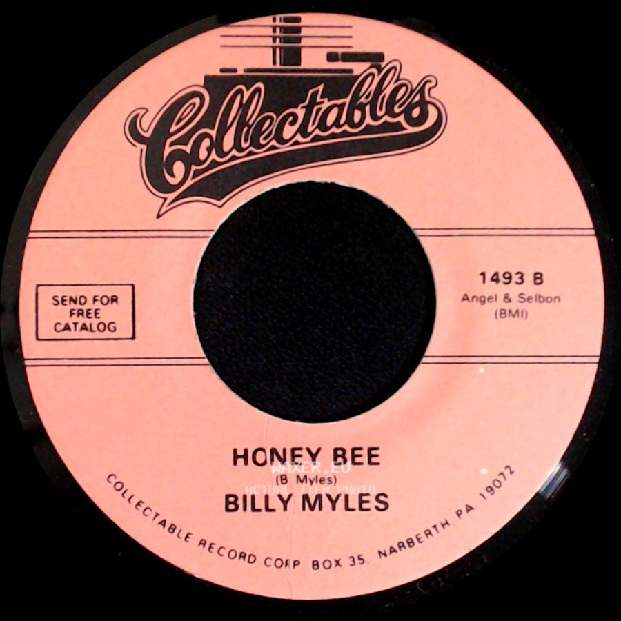 Billy Myles - The Joker (That's What They Call Me) / Honey Bee side B