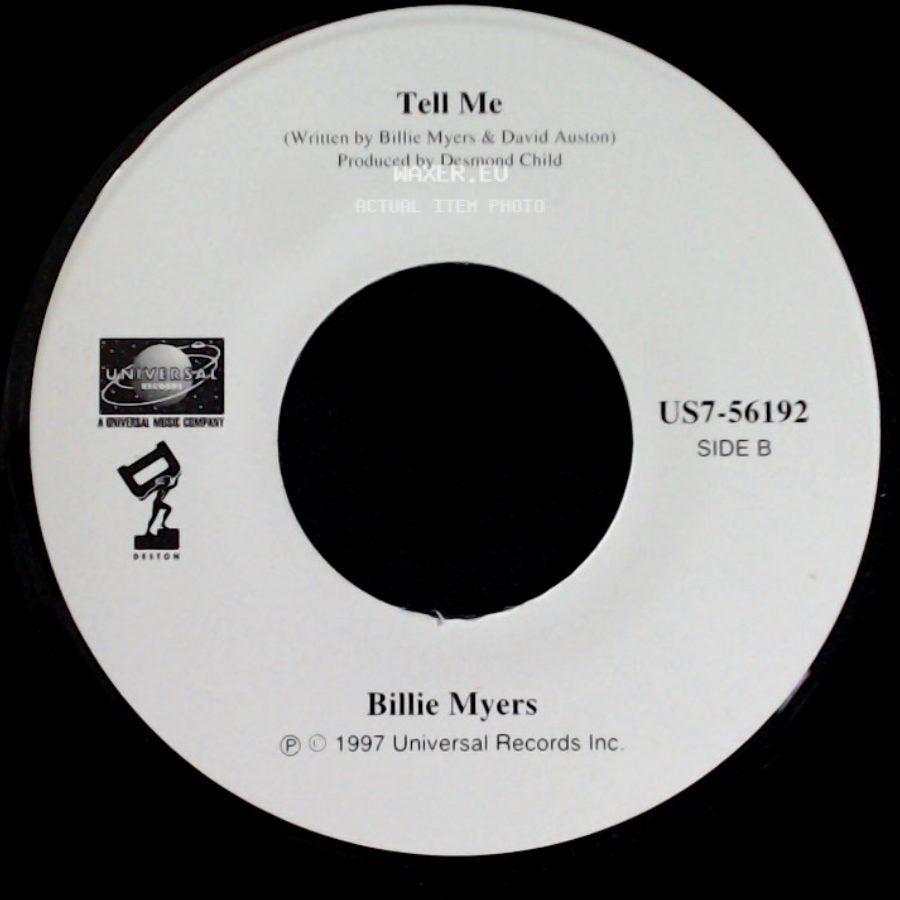 Billie Myers - Kiss The Rain / Tell Me side B