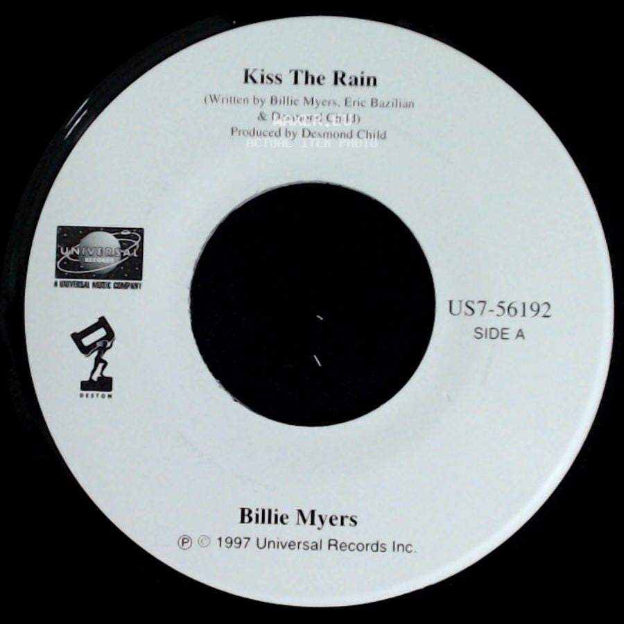 Billie Myers - Kiss The Rain / Tell Me side A