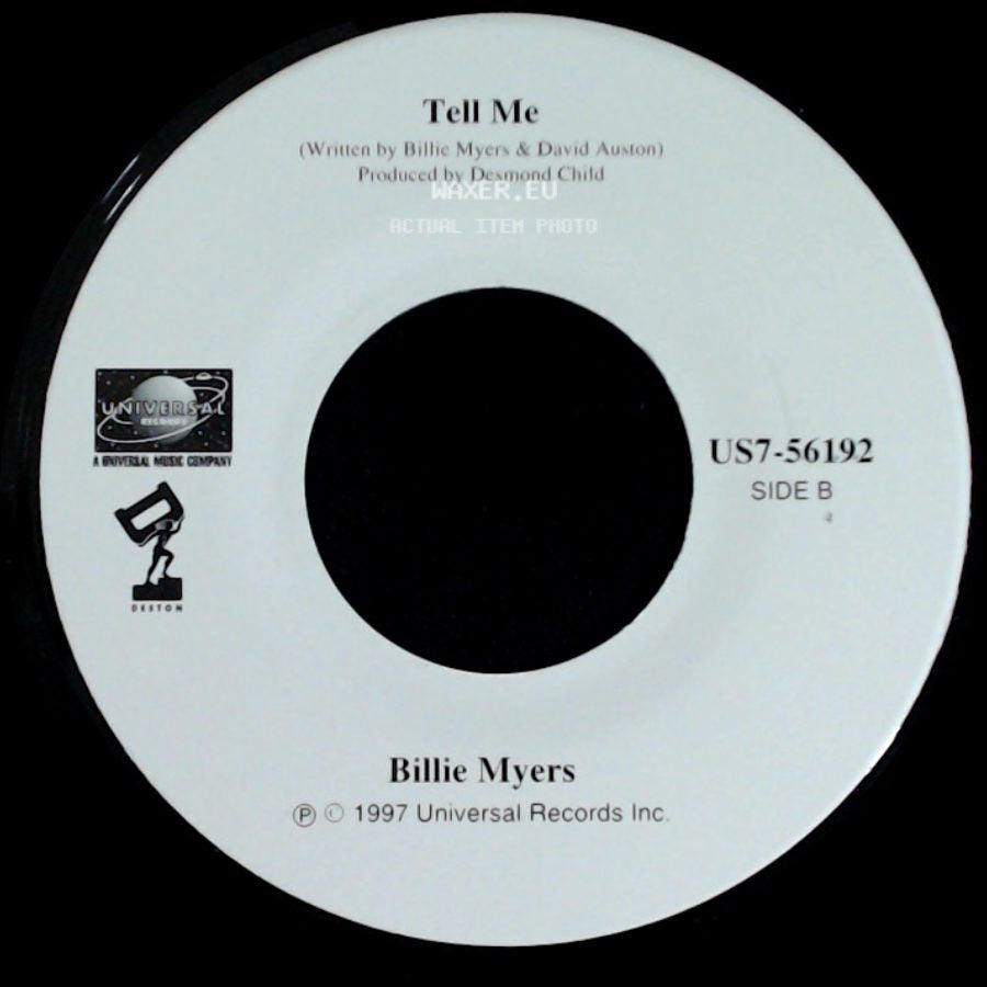 Billie Myers - Kiss The Rain / Tell Me side B
