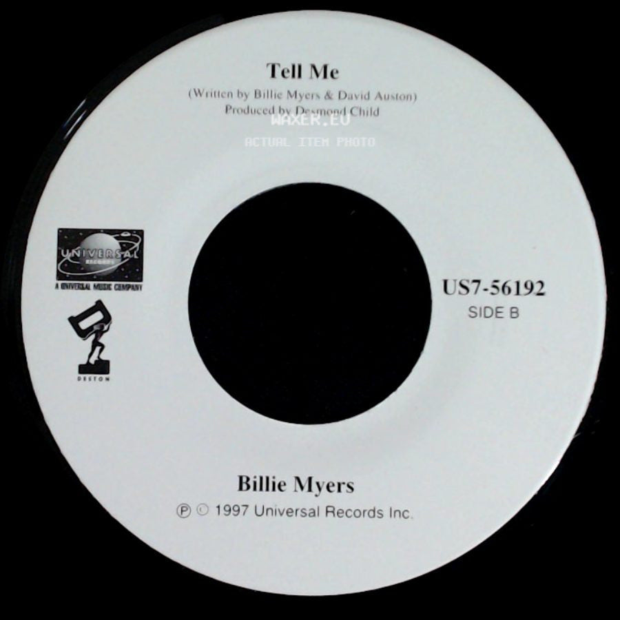 Billie Myers - Kiss The Rain / Tell Me side B