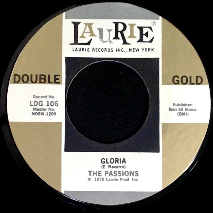 The Passions / The Mystics - Gloria / Hushabye side A