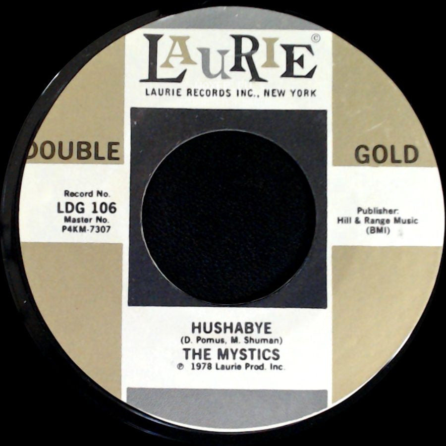 The Passions / The Mystics - Gloria / Hushabye side B