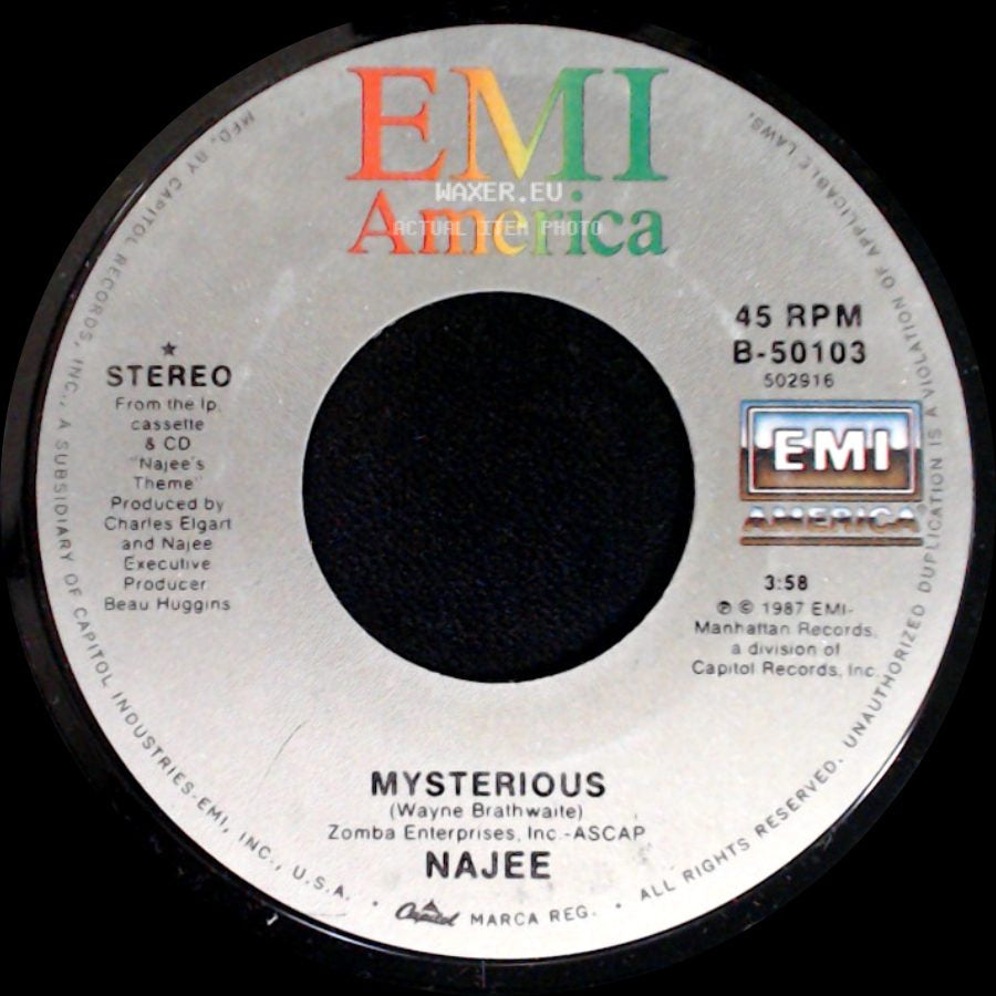 Najee - Mysterious / We're Still Family side A