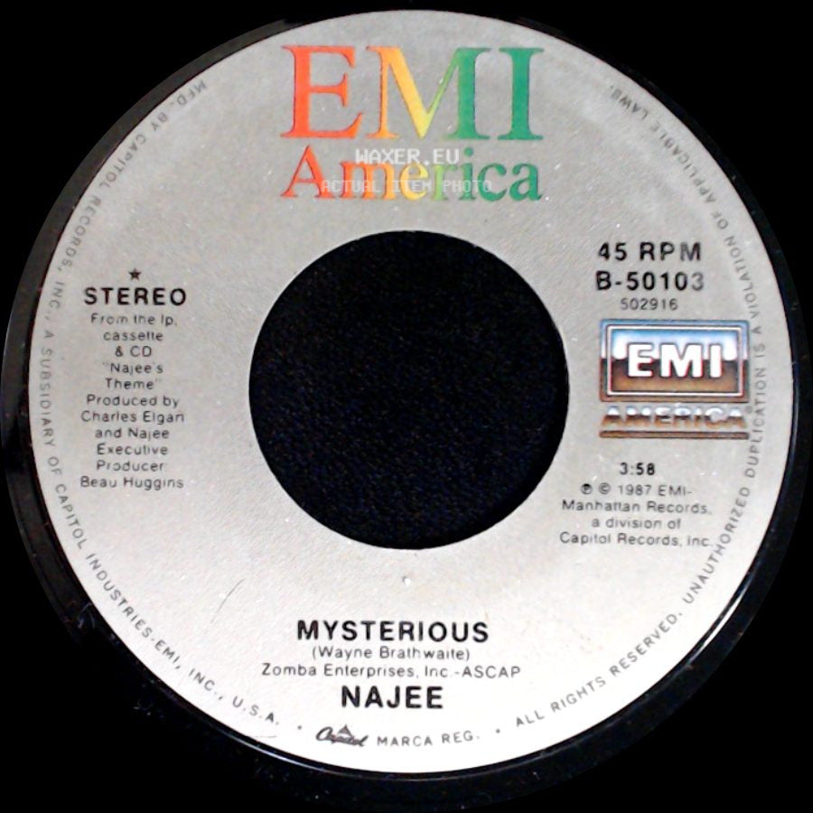 Najee - Mysterious / We're Still Family side A