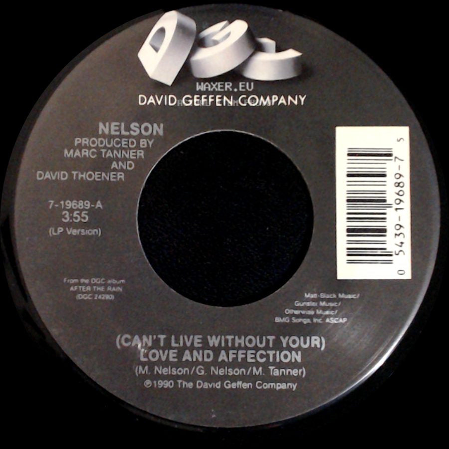 Nelson - (Can't Live Without Your) Love And Affection / Will You Love Me? side A