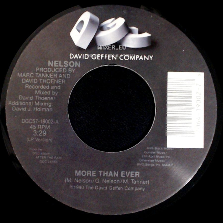 Nelson - More Than Ever / Keep One Heart side A