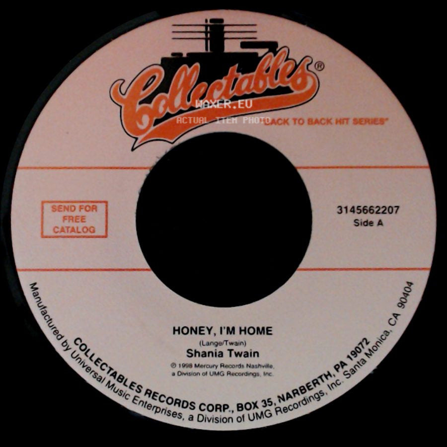 Shania Twain - Honey, I'm Home / That Don't Impress Me Much side A