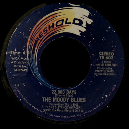 The Moody Blues - The Voice / 22,000 Days side B
