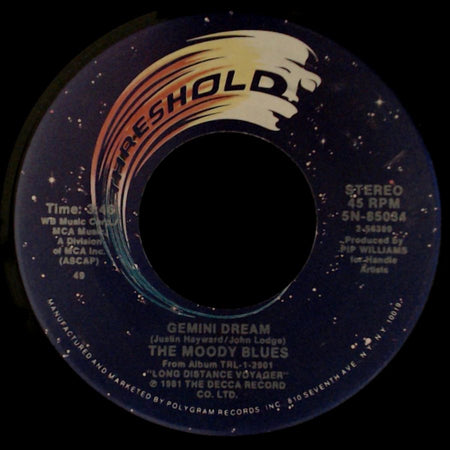 The Moody Blues - The Voice / Gemini Dream side B