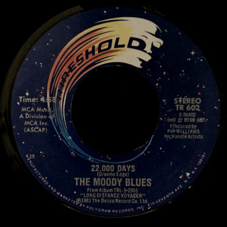 The Moody Blues - The Voice / 22,000 Days side B