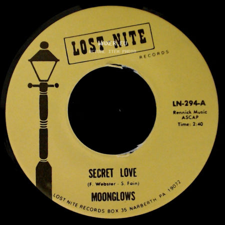 The Moonglows - Secret Love / Real Gone Mama side A