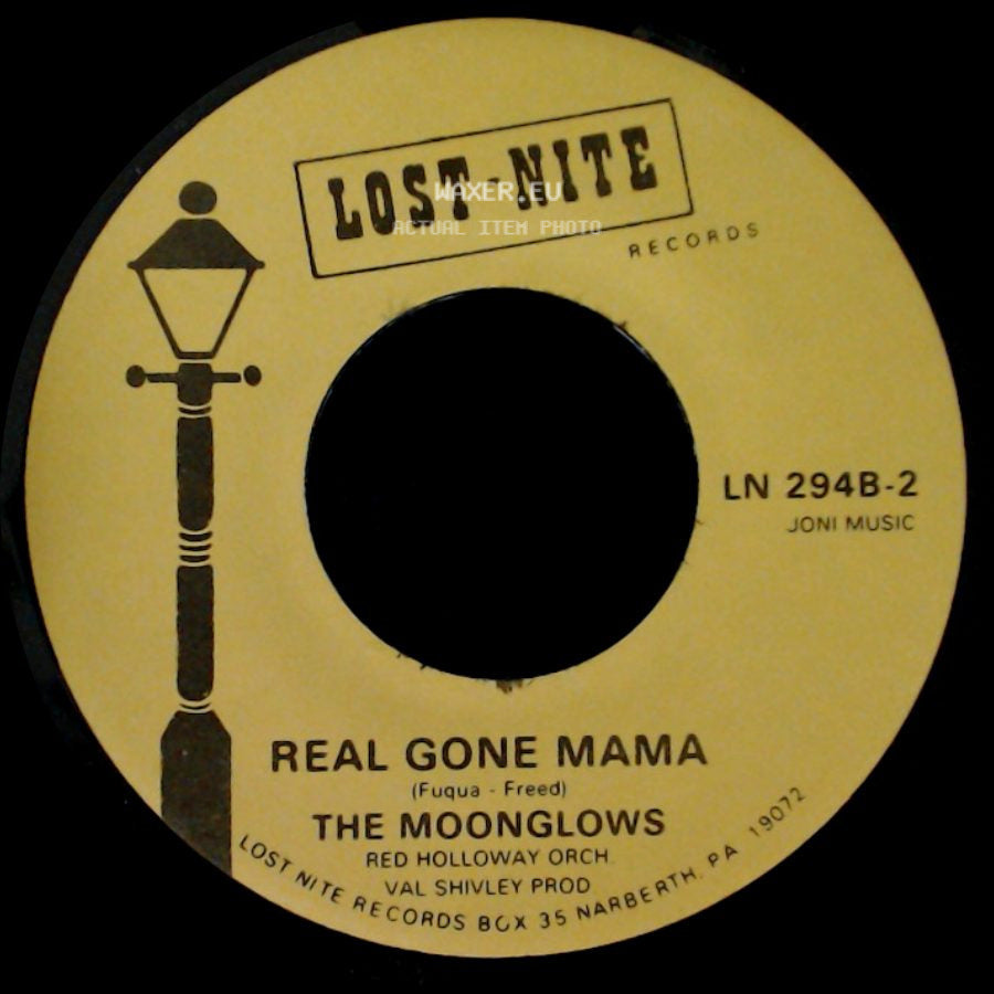 The Moonglows - Secret Love / Real Gone Mama side B