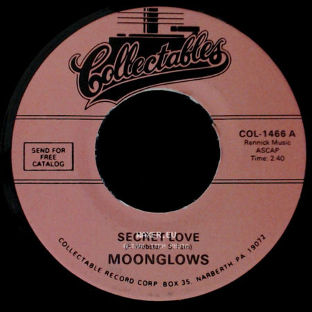 Moonglows / Flamingos - Secret Love / Golden Teardrops side A