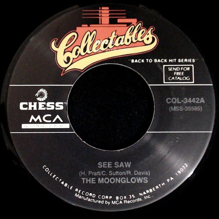 The Moonglows - See Saw / When I'm With You side A