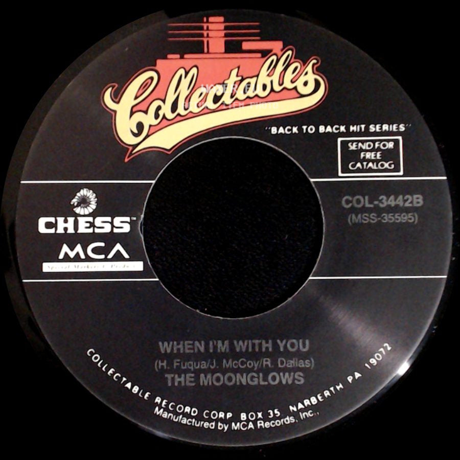 The Moonglows - See Saw / When I'm With You side B