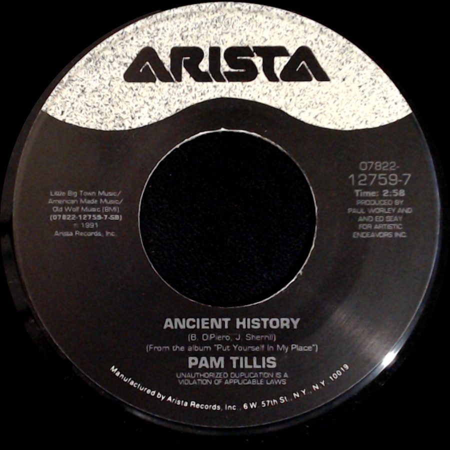 Pam Tillis - Mi Vida Loca (My Crazy Life) / Ancient History side B