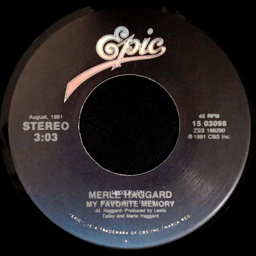 Merle Haggard - My Favorite Memory / Big City side A