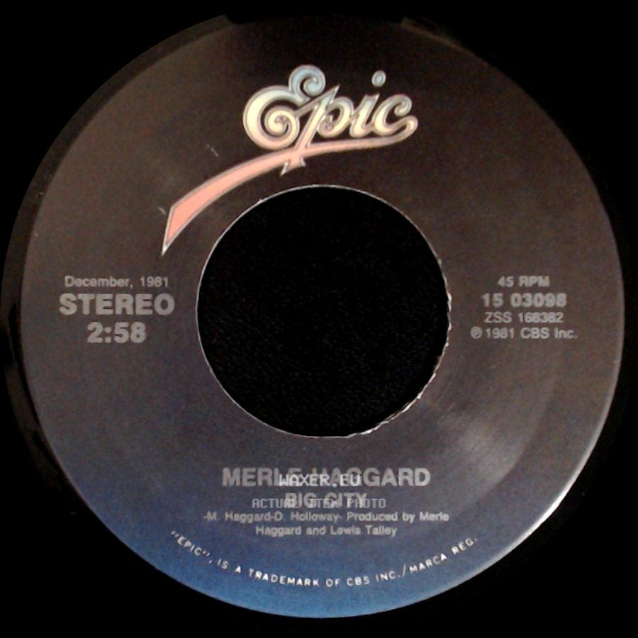 Merle Haggard - My Favorite Memory / Big City side B