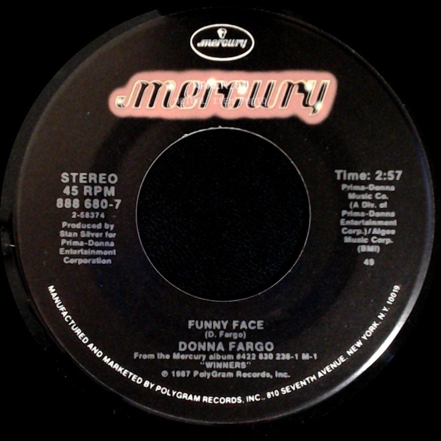 Donna Fargo / Donna Fargo And Billy Joe Royal - Funny Face / Members Only side A