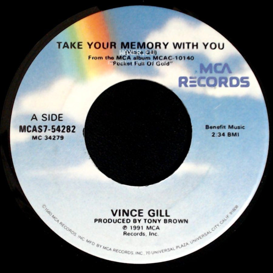 Vince Gill - Take Your Memory With You / Sparkle side A