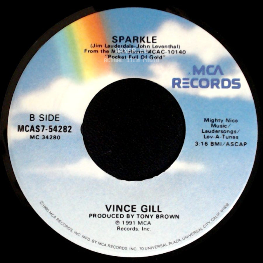 Vince Gill - Take Your Memory With You / Sparkle side B