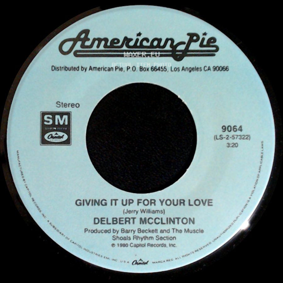 Naked Eyes / Delbert Mcclinton - Promises, Promises / Giving It Up For Your Love side B