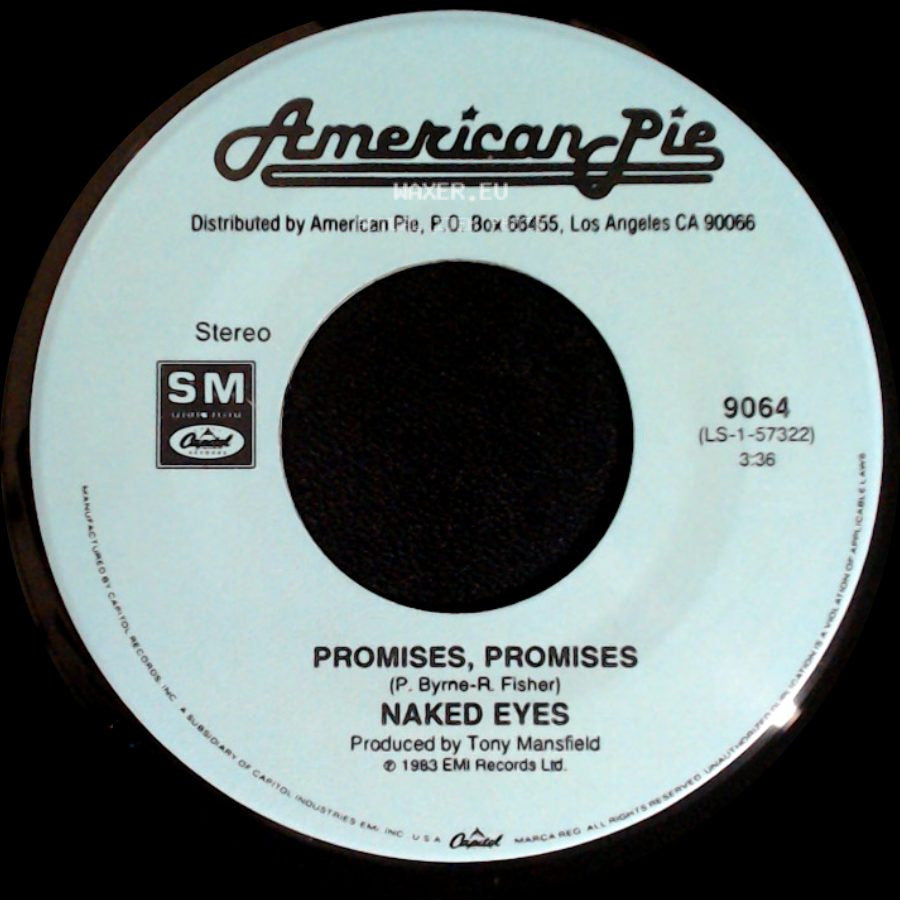 Delbert Mcclinton / Naked Eyes - Giving It Up For Your Love / Promises, Promises side B