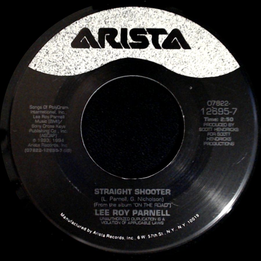 Lee Roy Parnell - Take These Chains From My Heart / Straight Shooter side B