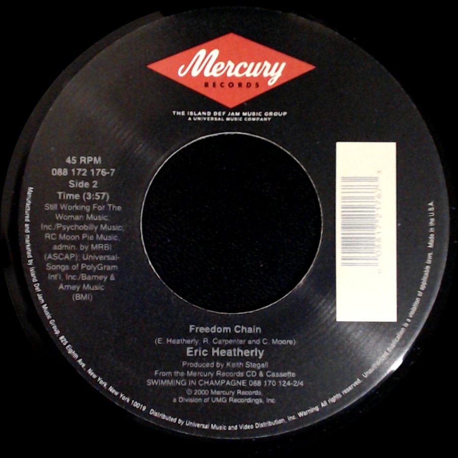 Eric Heatherly - Swimming In Champagne / Freedom Chain side B