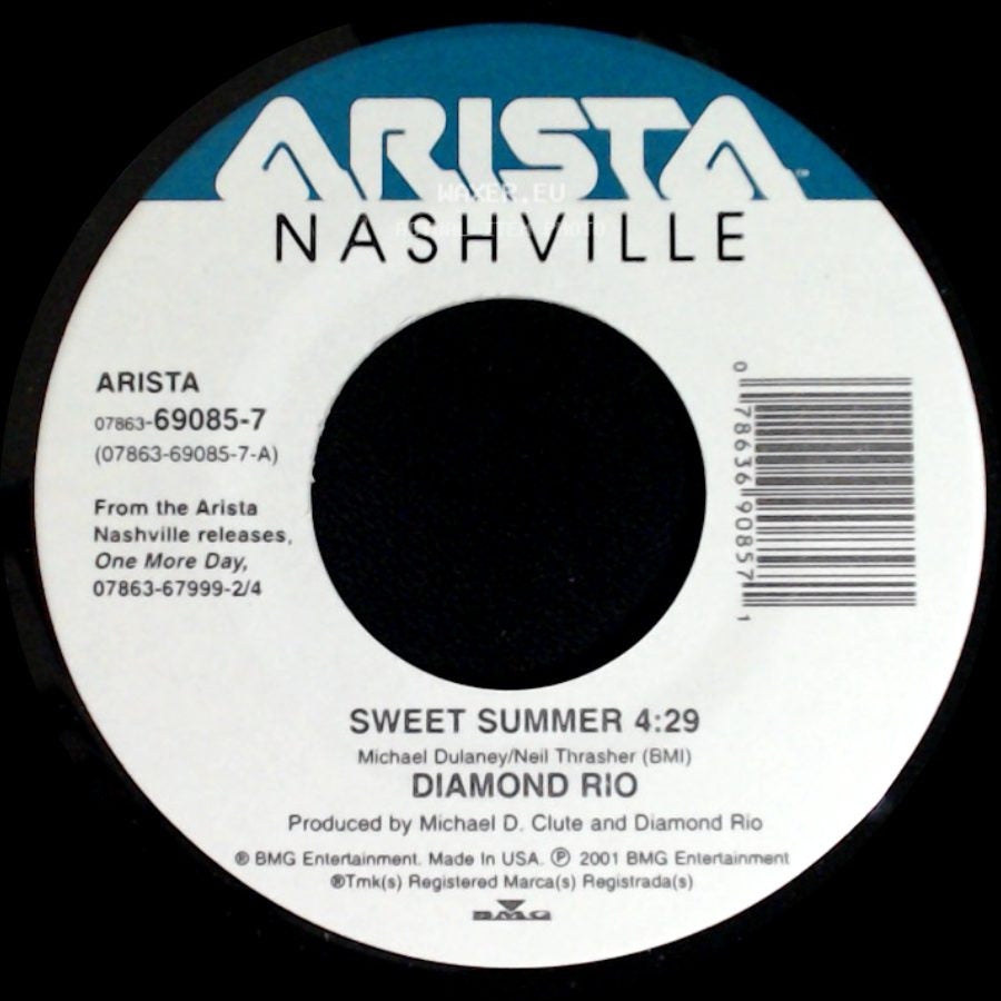 Diamond Rio - I'm Already Gone / Sweet Summer side B