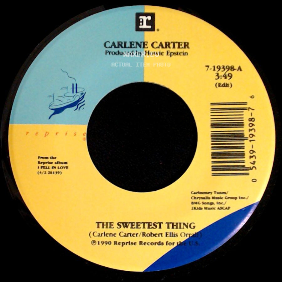 Carlene Carter - The Sweetest Thing / Goodnight Dallas side A