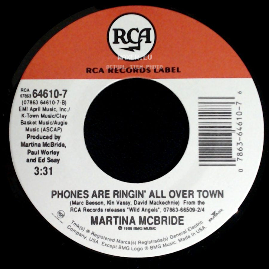 Martina Mcbride - Phones Are Ringin' All Over Town / Swingin' Doors side A