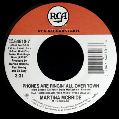 Martina Mcbride - Phones Are Ringin' All Over Town / Swingin' Doors side A