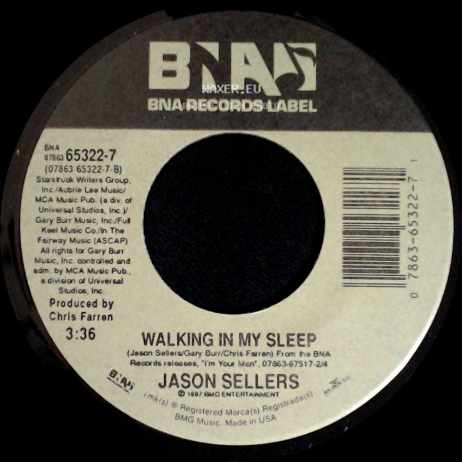 Jason Sellers - Walking In My Sleep / That Does It side A