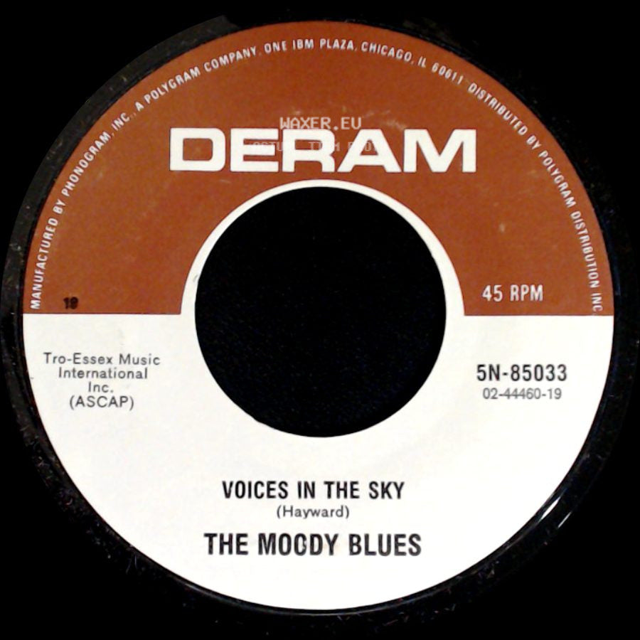 The Moody Blues - Voices In The Sky / Ride My See-Saw side A