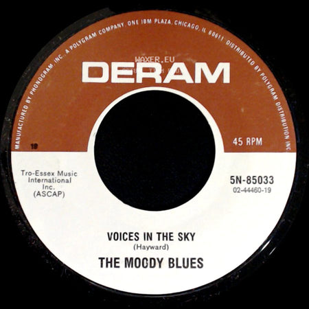 The Moody Blues - Voices In The Sky / Ride My See-Saw side A