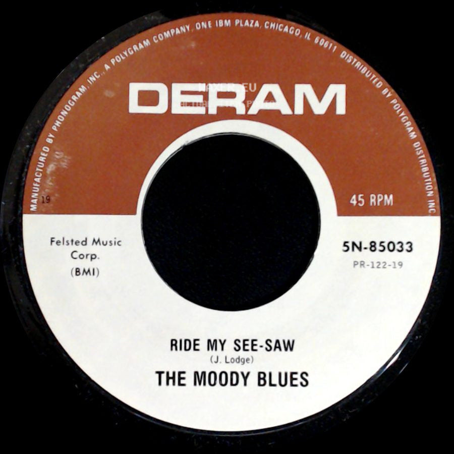 The Moody Blues - Voices In The Sky / Ride My See-Saw side B