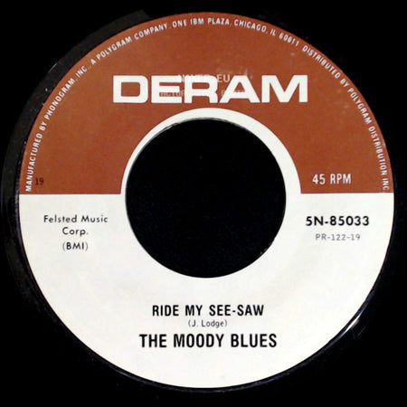 The Moody Blues - Voices In The Sky / Ride My See-Saw side B