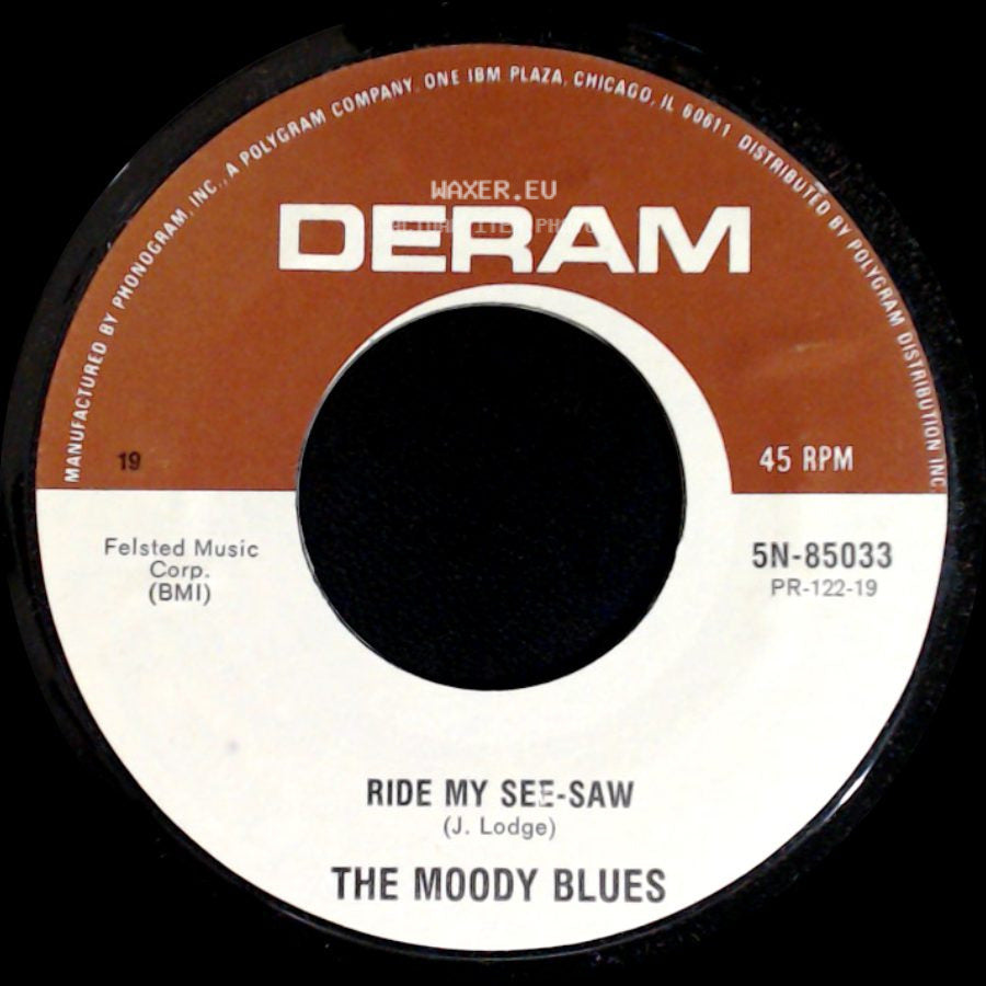 The Moody Blues - Voices In The Sky / Ride My See-Saw side B